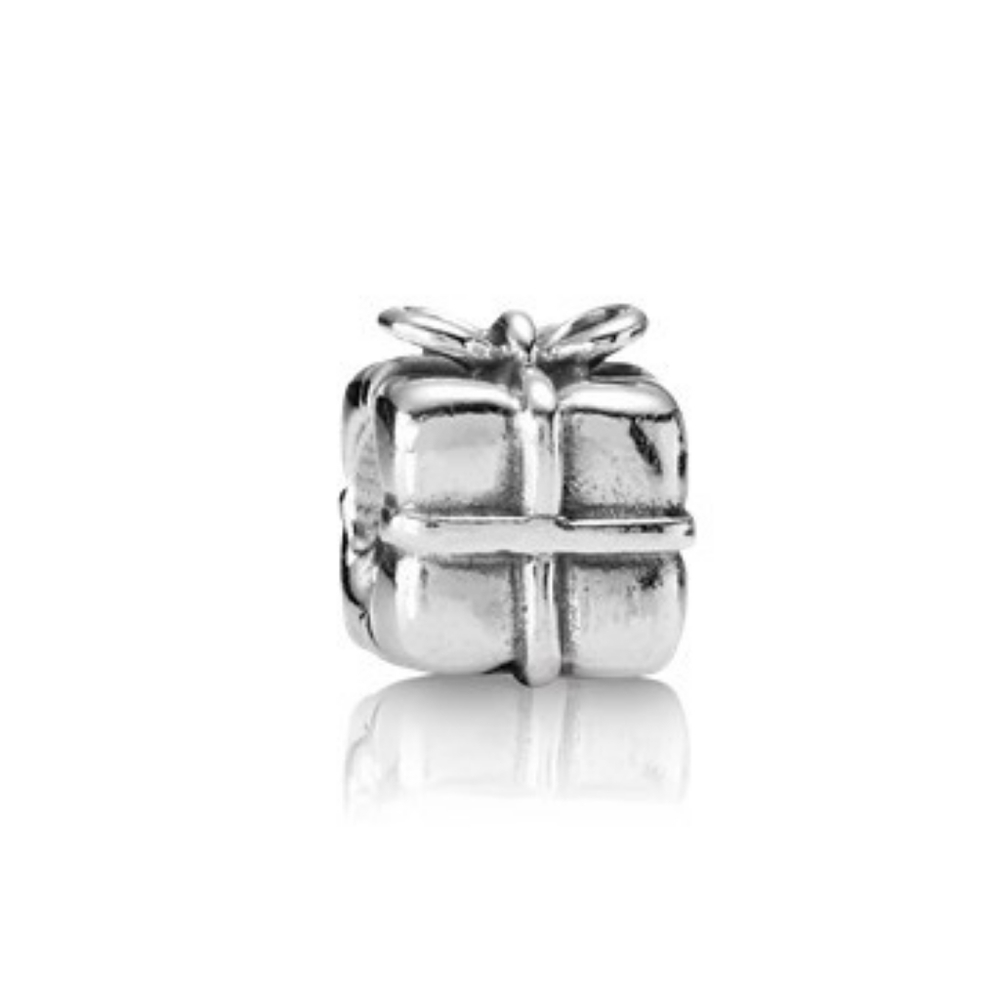 *SOLD* Pandora 'Present' charm in Sterling Silver